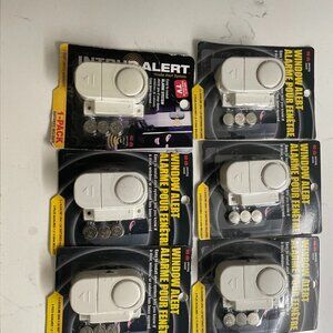 FREE with purchase - 6 Window or Door Alarms - White
